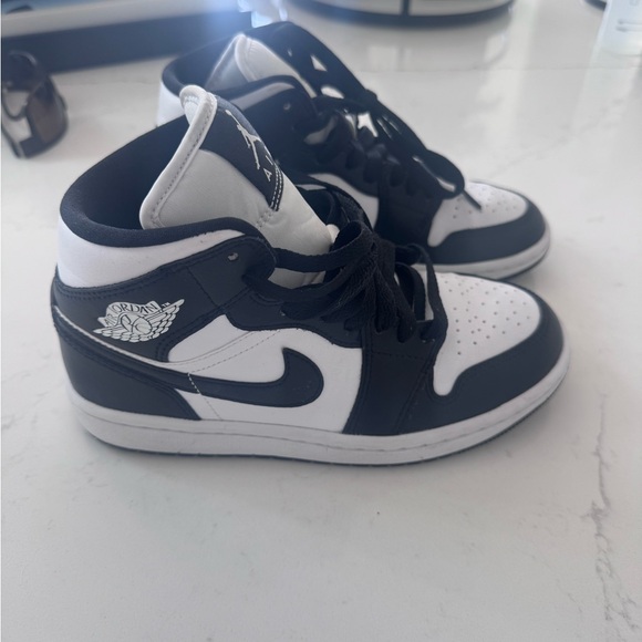 Jordan Shoes - Jordan Black and White Sneakers